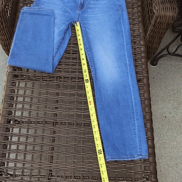 J. Crew Stretch Light Blue Denim Skinny Jean Size 27 - Picture 5 of 7